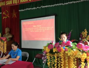 Trường MN Đồng Yên tổ chức hội thảo Nâng cao chất lượng giáo dục trẻ 5 tuổi